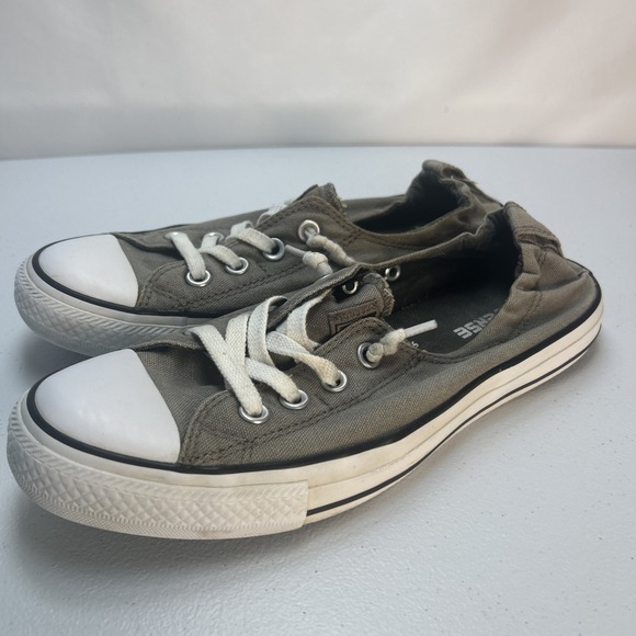 Converse Shoes - Converse Chuck Taylor All Star Shoreline Slip Gray Canvas Women's Size 9 Low
